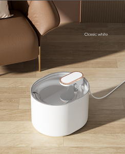 2024 nouveaux produits d'alimentation pour animaux de compagnie <span class=keywords><strong>chien</strong></span> chat fontaine d'eau intelligente pour animaux de compagnie distributeur d'eau distributeur automatique en acier inoxydable bol d'alimentation pour animaux de compagnie - Product Image 5