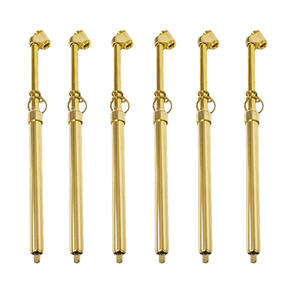 เกจวัดแรงดันแบบสองหัวสำหรับงานอุตสาหกรรม พร้อมแกนทองเหลืองแท้และสเกล ABS ใส สำหรับเครื่องมือลม - Product Image 2