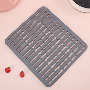 <b>Silicone</b> Heat Insulating <b>Mat</b> Anti Scald Non Slip Hollow Drainage Kitchen Bowl Cup <b>Mat</b> Home Use - Product Image 4