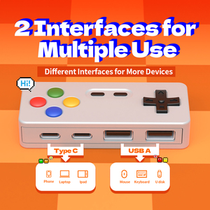 TikTokで話題沸騰中！USBハブ ゲーム機用USBハブ デスクトップパソコン データ転送 2.0 3.0 Type-C 4ポートUSBハブ - Product Image 2