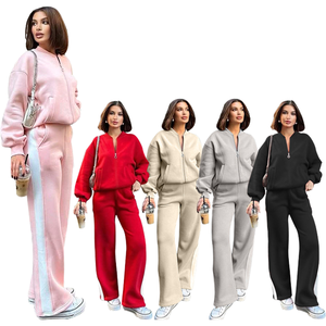 Novedad, Conjuntos Deportivos de Poliéster/Algodón con Capucha, Transpirables y Ligeros para Mujer, Talla Personalizada, Ropa Casual de Invierno para Calle, Económica - Product Image 4