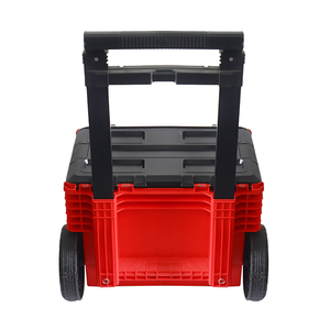 New Style Portable <strong>Tool</strong> Case with Wheels and Hand <strong>Push</strong> Feature Pull Rod Toolbox for Easy Mobility - Product Image 6