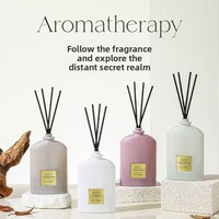 Diffuseur de parfum naturel sans flamme, sans alcool, à base de plantes, huile essentielle, 2-3 mois, parfum d'intérieur, désodorisant