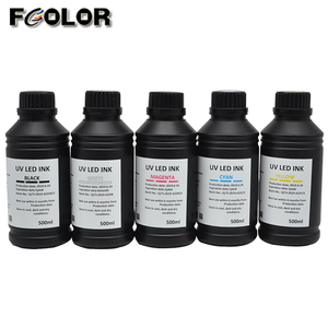 Tinta UV FCOLOR duro LED para impresora Epson L1800 1390 XP600 UV LED - Product Image 1