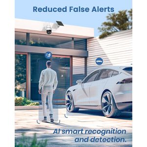 Aosu Solar <b>Security</b> <b>Camera</b> 5MP Wireless Outdoor Battery Powered <b>WiFi</b> Panoramic PTZ Home Surveillance System - Product Image 6