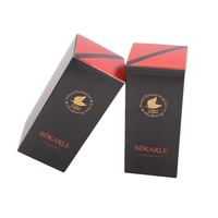 Boîte d'emballage en carton pour shampoing et gel douche, style tendance, avec logo imprimé, boîtes d'emballage en papier
