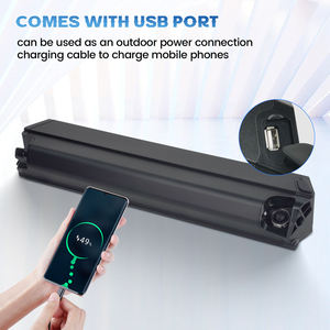 [Envío Gratis desde EE. UU.] Batería de Litio para Bicicleta Eléctrica de <span class=keywords><strong>48V</strong></span> 13Ah/17.5Ah Dorado Down Tube para Surface 604/<span class=keywords><strong>Ncm</strong></span> <span class=keywords><strong>Moscow</strong></span>/Magnum E-Bike - Product Image 1