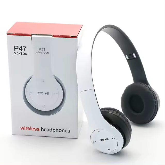 Hot Sale Various Colors Foldable Headset P47 Wireless Headset for Mobile Phone or Computer