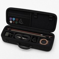 Accessoires de guitare en EVA personnalisés OEM ODM, étanches, antichocs, portables avec fermeture éclair et logo personnalisé