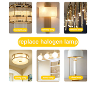 Ampoule LED 2W G4 AC220V Halogène de remplacement pour l'éclairage de paysage et de dessous de cabinet Bi-Pin Base Corn Light pour usage résidentiel