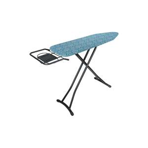 Tipo in piedi stiratura retrattile in metallo ferro porta famiglia pieghevole in plastica per uso guardaroba include copertura da stirare - Product Image 2