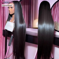 Peluca de Cabello Humano Vietnamita Natural Barata con Frente de Encaje para Mujer, Sin Pegamento, Peluca Frontal de Encaje HD 13x6, Proveedores de Pelucas de Cabello Virgen Indio Natural