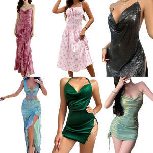 Popular Summer Women's Sexy Sleeveless Slim Fit Printed <b>Mixed</b> Dress Big Sale Casual Dress Randomly Shipped Ropa de Mujer - Product Image 1