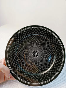 Service de table en porcelaine noire européenne de haute qualité, 2 pièces, pour service de table - Product Image 3