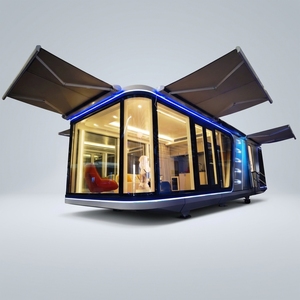 Hotel Cápsula Ecológico <span class=keywords><strong>de</strong></span> 20 pies, Alimentado por Energía Solar, Unidad <span class=keywords><strong>de</strong></span> Alojamiento Prefabricada Modular y Portátil para Resorts, Campamentos y <span class=keywords><strong>Alquileres</strong></span> Temporales - Product Image 6