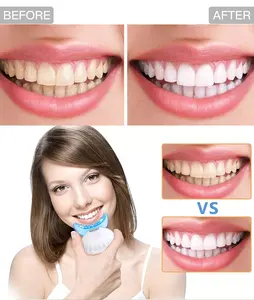 2024 High Quality Whitening In 10 Minutes Smile Teeth Whitening Kit With LED Light Tooth Whitener Gel Dental Gel No Sensitivity