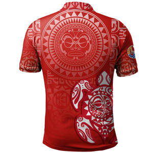 Venta caliente Tahití Poliéster Secado rápido Hawaii Camisas para hombres 3D Impreso <span class=keywords><strong>Tahitian</strong></span> Tribal Tatuajes Estilo Verano Playa hawaiana Camisas - Product Image 2