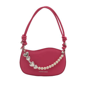 Nouveau Sac Bandoulière Simple et Tendance pour Femme avec Perles 2026 - Product Image 6