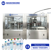Hoog rendement 3-in-1 waterafvulmachine XGF32-32-10 16000-17000BPH met uniforme, zeer nauwkeurige vultechniek
