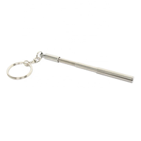 Mini porte-clés télescopique en acier inoxydable TelePen Signature cadeau stylo avec porte-clés outils essentiels pour un usage quotidien