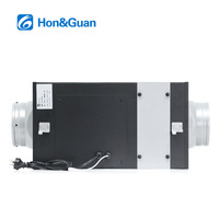 Ventilador Mecánico de Extracción para Ductos de 8 Pulgadas, 110V/230V, con Filtro de Aire Integrado, 845m³/h, 665Pa, EC, Silencioso