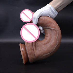 Enorme pene realista consolador de silicona sexo Anal súper suave grueso consolador realista para lesbianas - Product Image 6