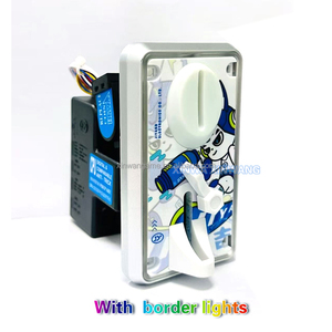 Xinwa JY0001 Aceptador de Monedas Mini de Plástico con Borde LED de Colores, Entrada de 12V, Ranura para Empujador de Monedas y Máquina de Pesca de Muñecas - Product Image 3
