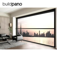 Ventanas personalizadas Garantía de calidad Apertura vertical Aluminio Power Lift Windows