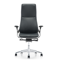2023 chaise de bureau de direction réglable avec accoudoir Anji haut dossier en cuir PU Style meubles origine Type ascenseur pivotant général Pl