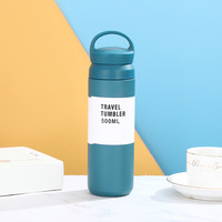 Tasse thermos étanche en acier inoxydable 304, logo personnalisé, tasse à café sous vide avec poignées