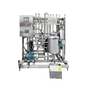 Pasteurizador De Leite De Placa Com Controle Automático Tipo Ultra De Alta Temperatura E Nova Condição Uht Esterilizador De Leite Máquina