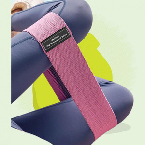 Bande élastique pour la mise en forme des fessiers, ceinture d'entraînement à résistance moyenne pour le yoga et le fitness, équipement d'entraînement - Product Image 4