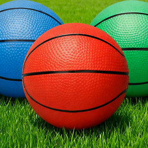 5.5-inch Plastic Inflatable Children's Toy Basketball Beach Toy <strong>Ball</strong> - Product Image 3