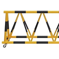 Barrière anti-collision personnalisée, poteau de délimitation pour véhicules, barrière mobile rétractable pour entrées scolaires, barrière de stationnement mobile, barrière de circulation routière