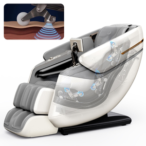 Nouveau fauteuil de massage intelligent de luxe Soundwave Zero Gravity, système Bluetooth, commande vocale intelligente, massage complet du corps, système de rail manuel pour les bras, 4D - Product Image 1