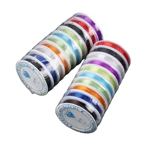 High Quallity Multi-Color Strong TPU Beading Cord Wire String Thread for  Bracelet Jewelry - China Colorful Beaded Thread and Transparent Stretch Cord  price