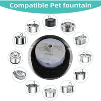 Pompe submersible silencieuse USB en gros SMA-800 DC 5V 1.5W 160L/H ABS pour fontaine à eau pour animaux de compagnie CE RoHS FCC OEM ODM