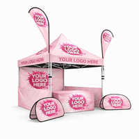 Toldo Portátil para Deportes y Exposiciones, Resistente al Agua, Ignífugo, de Poliéster Oxford, Impresión Personalizada, para Todas las Estaciones, en Oferta