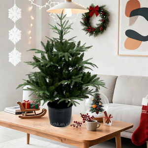 Árbol de Navidad Artificial en Maceta de 32 Pulgadas - PVC y PE Ecológicos de Alta Calidad para Decoración de Hogar, Oficina y Fiestas - Product Image 5