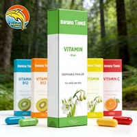 Diffuseurs en bâtonnets de vitamine B12 bio Puffiair en gros, personnalisables, 600 utilisations, diffuseur stylo d'huiles essentielles pures et naturelles