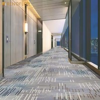 Tapis mural abstrait personnalisé de haute qualité pour l'exportation, tissé à la machine, écologique, antidérapant, en polyester lavable, pour la maison et l'hôtel