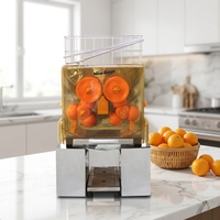 Commerciële sinaasappelpersmachine, automatische citruspers, verse sinaasappelpers voor bedrijven