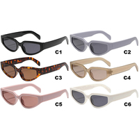 Lunettes de soleil œil de chat pour femmes, tendance, style rétro, classiques, populaires, en plastique, vente en gros