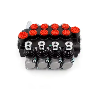 วาล์วควบคุมทิศทางแบบโมโนบล็อก รุ่น P40-G12-G38-OT แบบแมนนวล |   วาล์วไฮดรอลิก VSD6 ขายส่งและผลิตแบบ OEM - Product Image 2