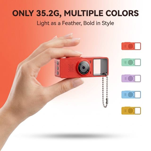 Trending Mini Camera Compact Kids Camcorder Voice Recording Travel Toy for Children Beginners Pocket Camera