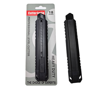 มีดคัตเตอร์ใบมีดกว้าง 18 มม. แบบพับเก็บได้ เกรด DIY สำหรับตัดกล่อง กระดาษ สำหรับงานสำนักงาน ศิลปะ งานฝีมือ ใช้ในบ้าน รองรับ OEM - Product Image 5