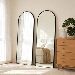Trending Products 2025 Modern Simple Fashion <b>Arch</b> Design Wall <b>Full</b> <b>Length</b> Customized Size Floor <b>Mirror</b> Living Room - Product Image 6