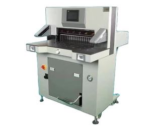 آلة قطع الورق الهيدروليكية المبرمجة الأوتوماتيكية طاولة عمل طويلة للغاية - Product Image 3