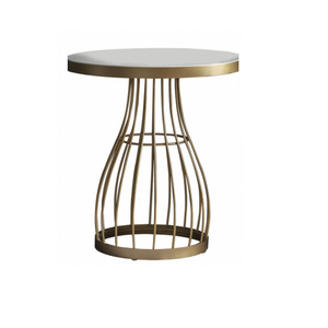 Mesa Consola de Aluminio de Diseño Contemporáneo, Moderna, Minimalista, Duradera y Fácil de Limpiar, Muebles para Sala de Estar, Dormitorio, Hotel - Product Image 1