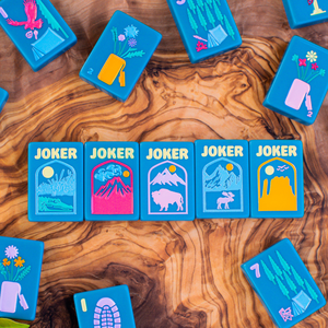 LA SERIE DEL PARQUE |   Mahjong con Estilo Salvaje, Juego de Fichas de Mahjong Americanas Decorativas, Diseño Gráfico Creativo - Product Image 1
